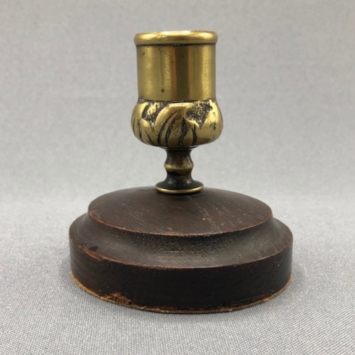 Small brass candle holder, c.1880 « Past Imperfect, The Art of Inventive  Repair