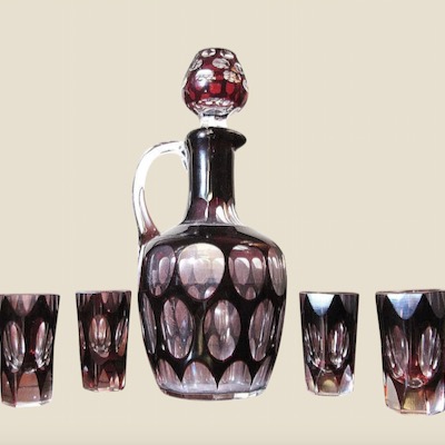 Large Pair 19th century Early American Pattern Glass EAPG Pitchers for -  Ruby Lane