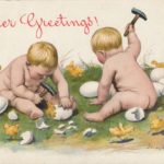 babies-hammers-easter-postcard