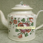 creamware teapot